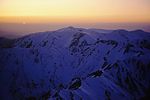 Mount Kurobegoro from Mount Yari 1995-05-04.jpg