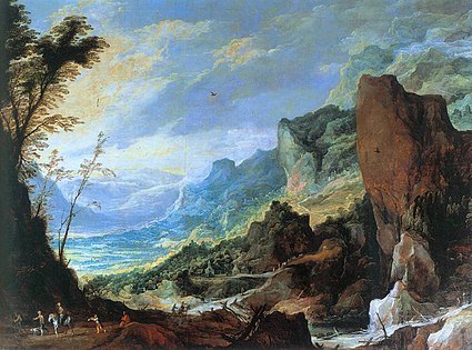 Mountain Landscape, ca. 1625, Kunsthistorisches Museum, Vienna