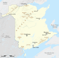 Vignette pour Liste des montagnes du Nouveau-Brunswick