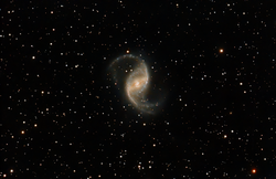 NGC 1530 Barred spiral galaxy in Camelopardalis