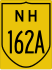 National Highway 162A marker