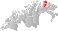 Kart over Gamvik