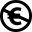 Creative Commons Noncommercial icon (Euro version)