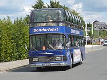 Do-Lux als Rundfahrtbus während der Landesgartenschau in Bayreuth, 2016