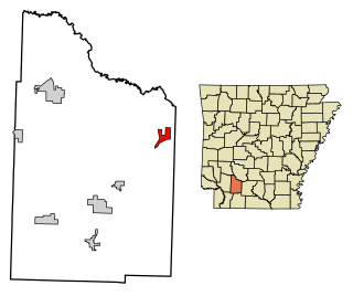 <span class="mw-page-title-main">Bluff City, Arkansas</span> Town in Arkansas, United States