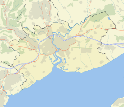 Location map Wales Newport 2