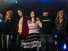 I Nightwish ad Astoria nel 2008, in promozione di Dark Passion Play