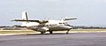 Nord 262 de Rousseau Aviation sur le parking de Quimper (1968).