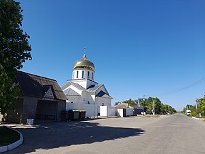 вул. Гагаріна - центральна вулиця села