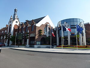 Noyelles-Godault (Pas-de-Calais) mairie.JPG