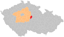 Správní obvod obce s rozšířenou působností Čáslav na mapě