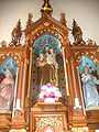 Oberwachingen Kapelle Altar detail