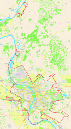 Mapa lokalizacyjna Omska