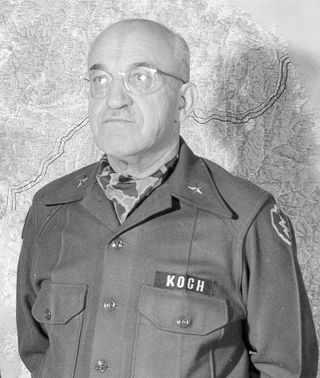 <span class="mw-page-title-main">Oscar Koch</span> United States Army general