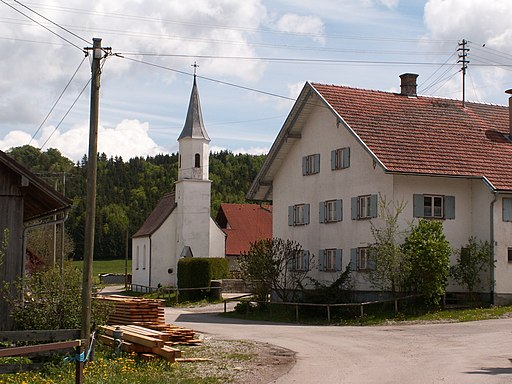 Osterzell - Ödwang - An der Mühle - Kapelle v W