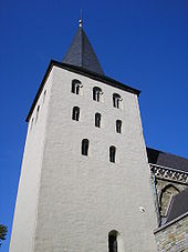 Pfarrkirche St. Nicolai, romanischer Turm aus dem 12. Jh.