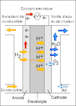Vignette pour Pile à combustible à membrane échangeuse de protons