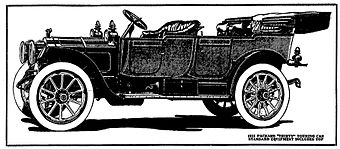 1910 Packard advertisement, Indianapolis Star, May 22, 1910