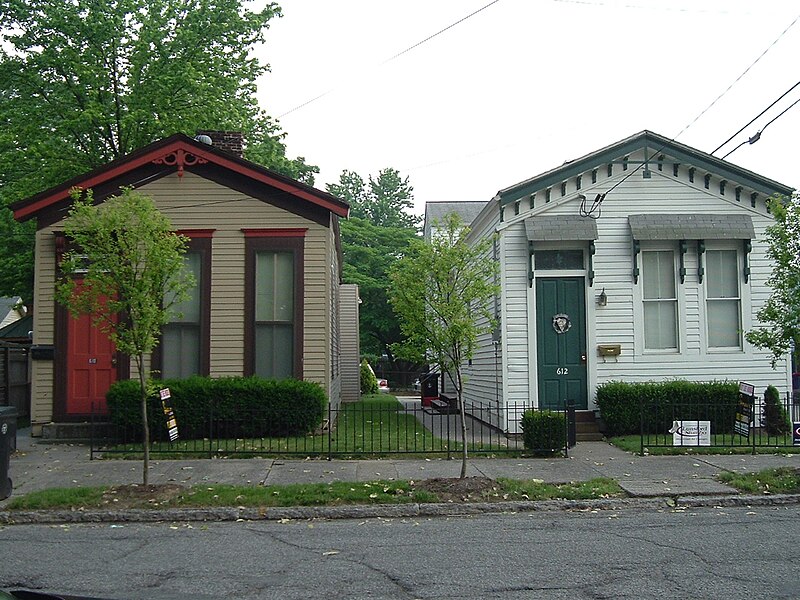 File:Pair of shotgun houses, Old Louisville.jpg