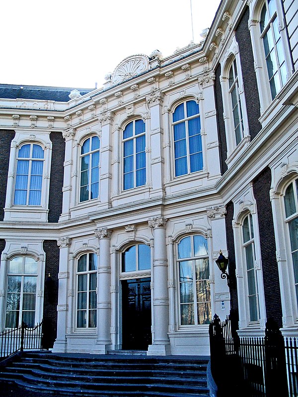 Kneuterdijk Palace in The Hague