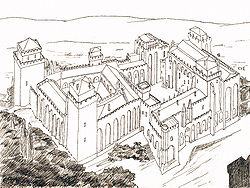 Palais des Papes d'Avignon par Joseph ROSIER.jpg