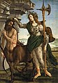 Pallade col Centauro, Sandro Botticelli (1482).jpg