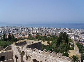 Поглед на Патра од тврдината