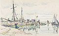 Paul Signac : Port Louis-Lomalo (1922).