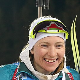 Paulina Fialková (SLO) Darya Domracheva (BLR) Anaïs Chevalier (FRA) (42396068540) (cropped2).jpg