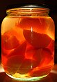 Image 33Peach kompot, traditional to several countries in Eastern and Southeastern Europe. (from List of national drinks)