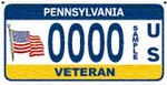 Pennsylvania Veteran sample license plate.jpg