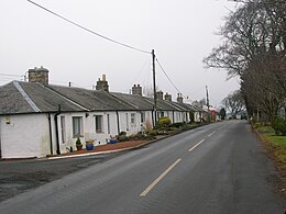 The old miners' and brickworkers' row at Perceton Percetonrow.JPG