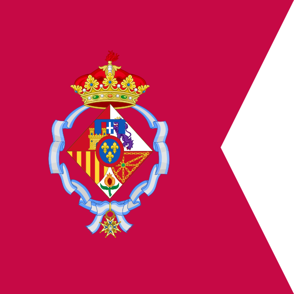 File:Personal Standard of Infanta Cristina of Spain.svg