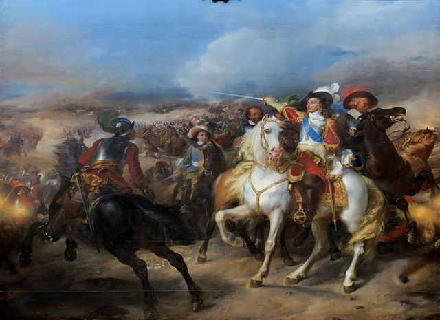 Condé at the Battle of Lens, 20 August 1648