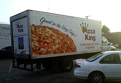 Pizza King (Sir Pizza) truck in Indiana Pizza King truck.jpg