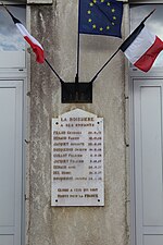 Monument aux morts de La Boissière