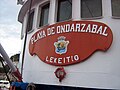 Miniatura para Playa de Ondarzábal (barco-museo)