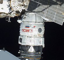 Poisk after arriving at the Space Station on November 12, 2009.