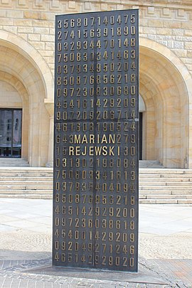 Памятник криптологам, Познань, Польша