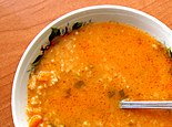 Zupa pomidorowa - tomato soup with rice