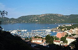 Porto-Vecchio Havn i Porto-Vecchio-bugten.