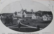 University of Connecticut, c. 1903 PostcardStorrsCTUniversityOfConn1903.jpg