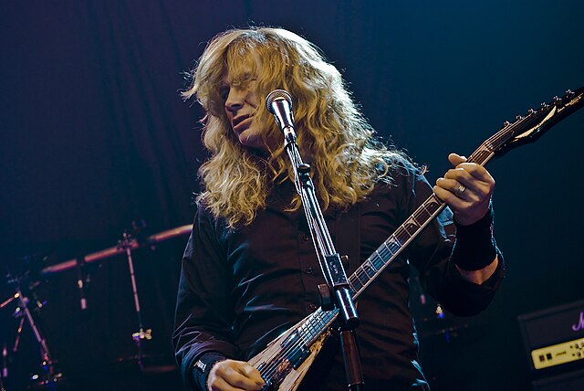 Dave Mustaine (pictured in 2009) went on to found rival band Megadeth after being fired from the band in 1983.