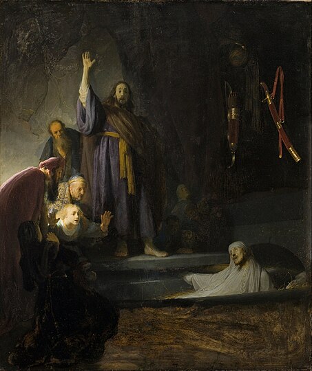 Rembrandt, The Raising of Lazarus, 1630