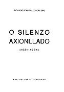 O silenzo axionllado, 1934.