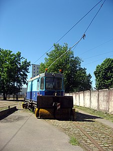 3. tramvaju depo sniega tīrītājs
