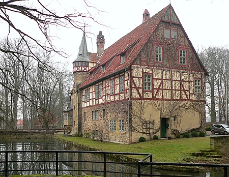 Rittergut Wichtringhausen Herrenhaus Wassergraben