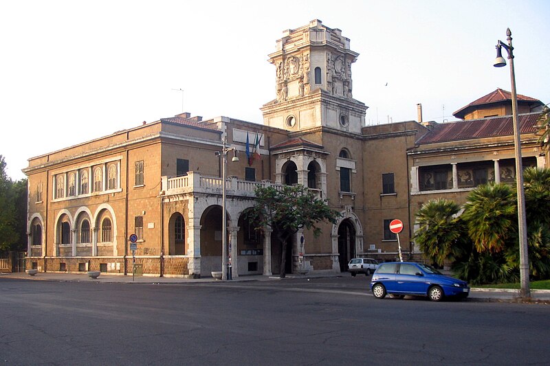 File:Rome Municipio X seat - Ostia.jpg