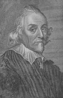 William Harvey -t ábrázoló metszet.