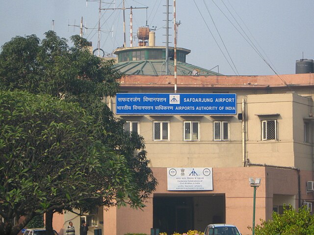 Safdarjung Airport, Airports Authority of India.